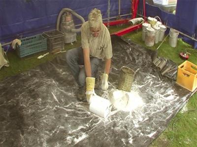 Overig - Demonstratie bronsgieten