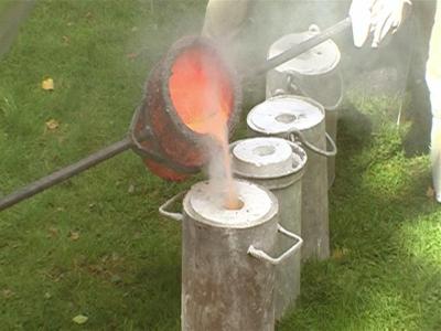 Overig - Demonstratie bronsgieten