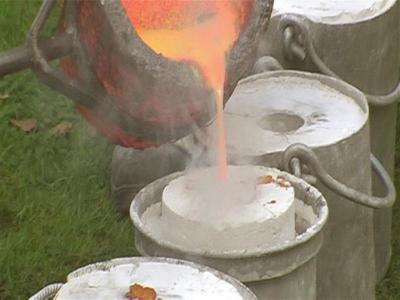 Overig - Demonstratie bronsgieten