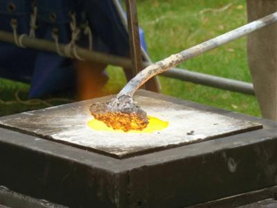 Overig - Demonstratie bronsgieten