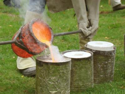 Overig - Demonstratie bronsgieten